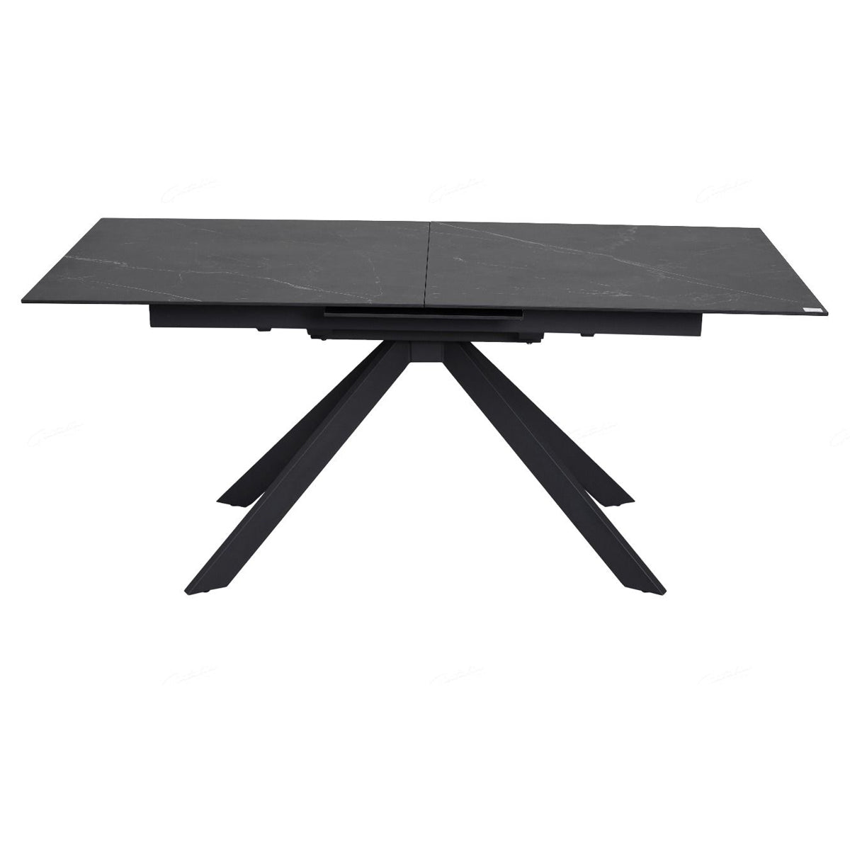 Ceramic Dining Table for 6 to 8 People Extending in White Vein - Rossa