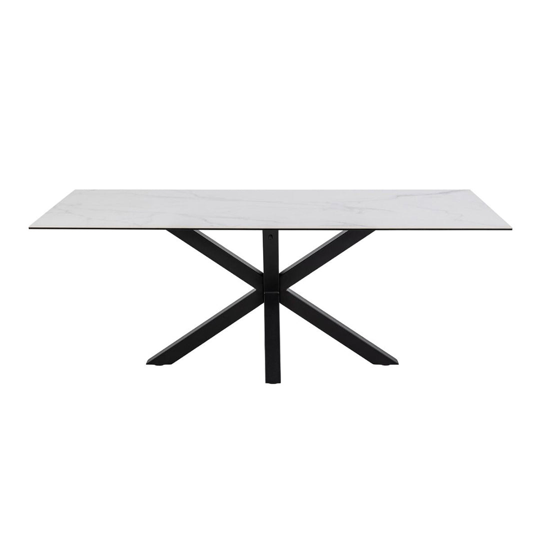 Ceramic Dining Table for 8 People 200cm Wide Rectangular - Heaven