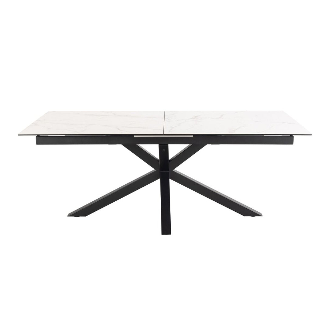 Ceramic Dining Table for 8 to 10 People 200cm Wide Extending - Heaven