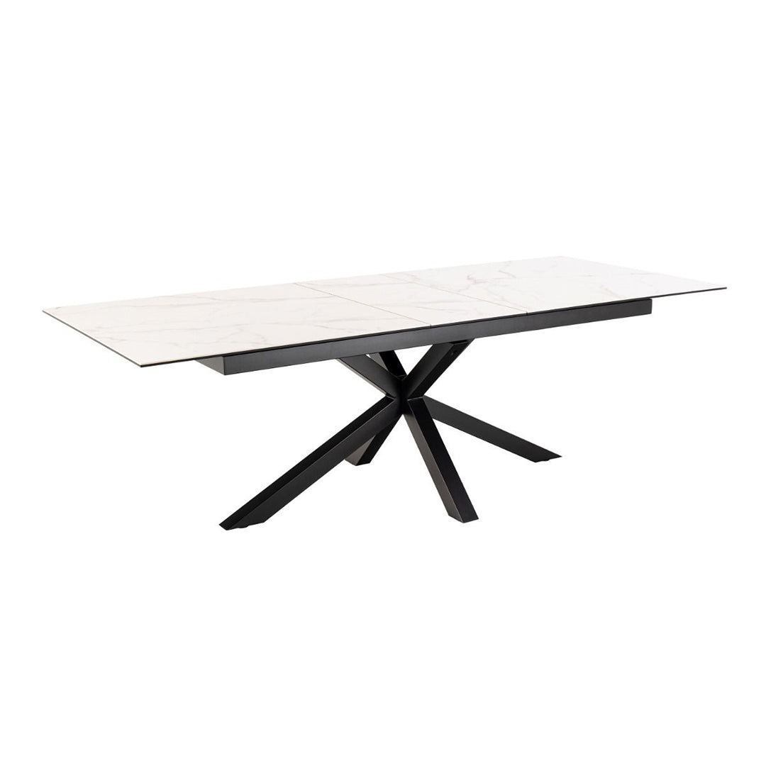 Ceramic Dining Table for 8 to 10 People 200cm Wide Extending - Heaven
