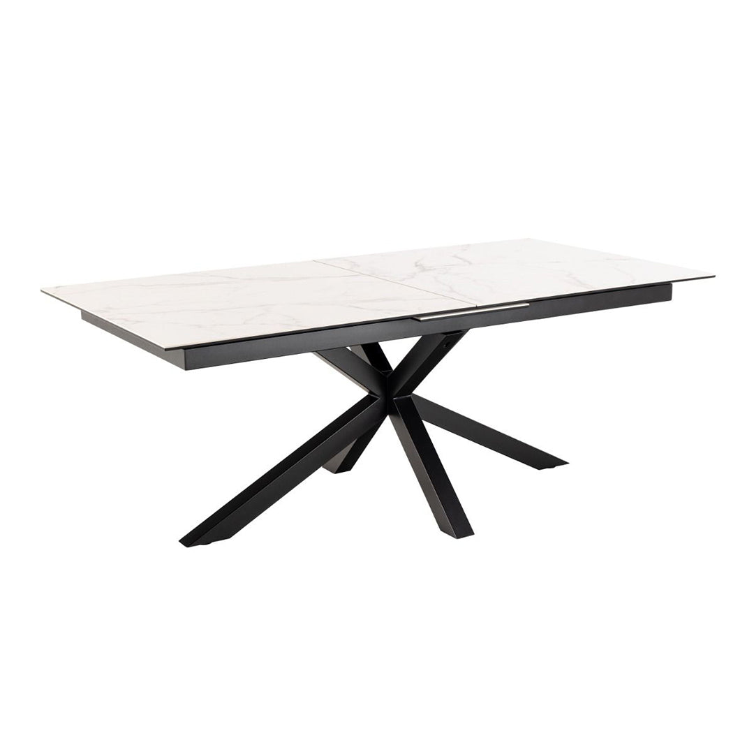 Ceramic Dining Table for 8 to 10 People 200cm Wide Extending - Heaven