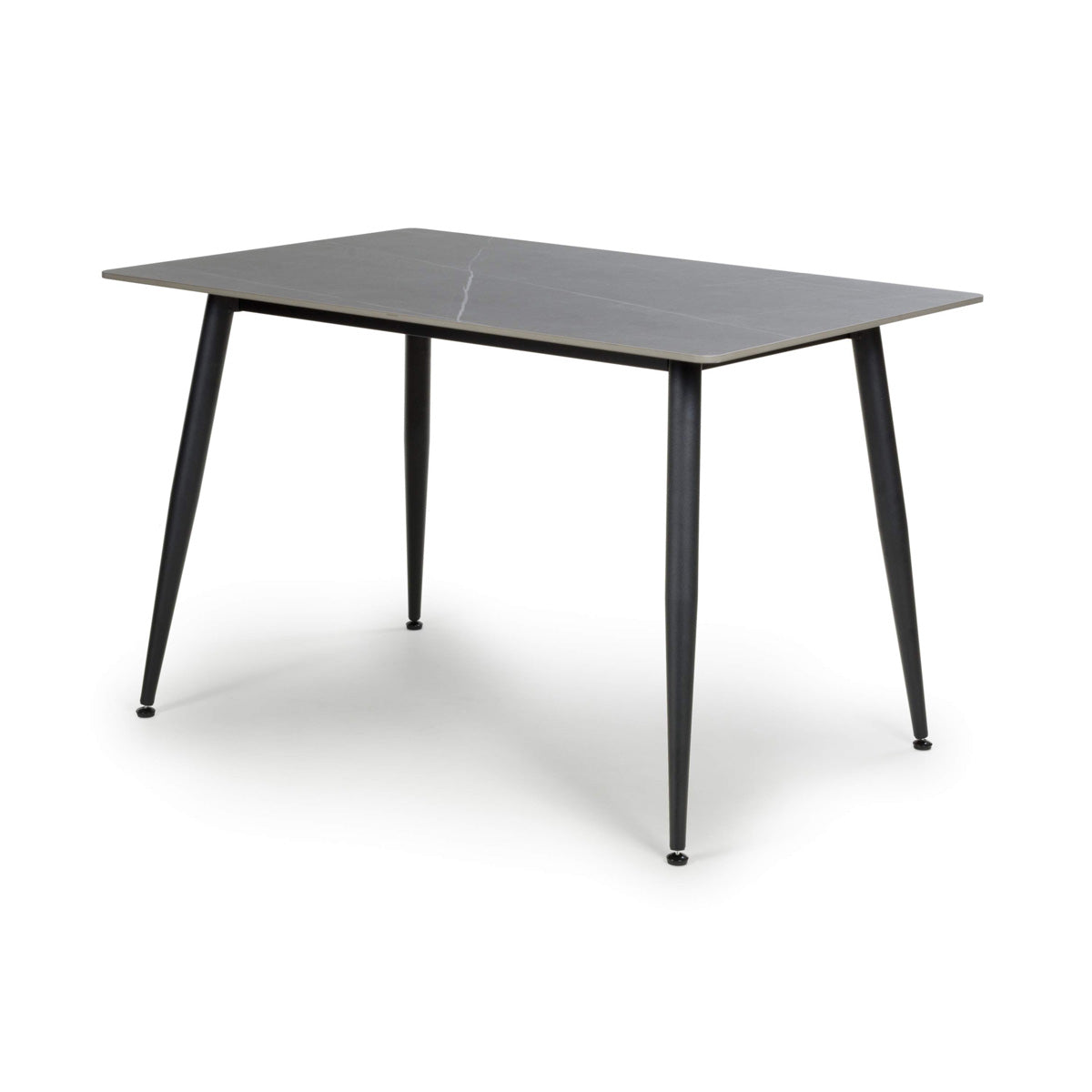 Ceramic Dining Table for 4 People 120cm Wide Rectangular - Monaco