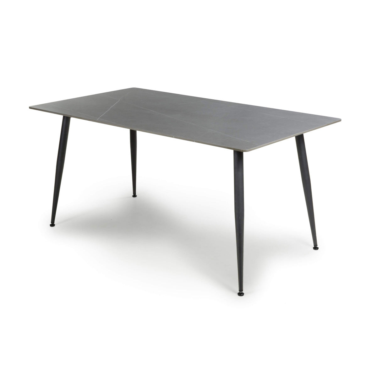 Ceramic Dining Table for 4 People 160cm Wide Rectangular - Monaco