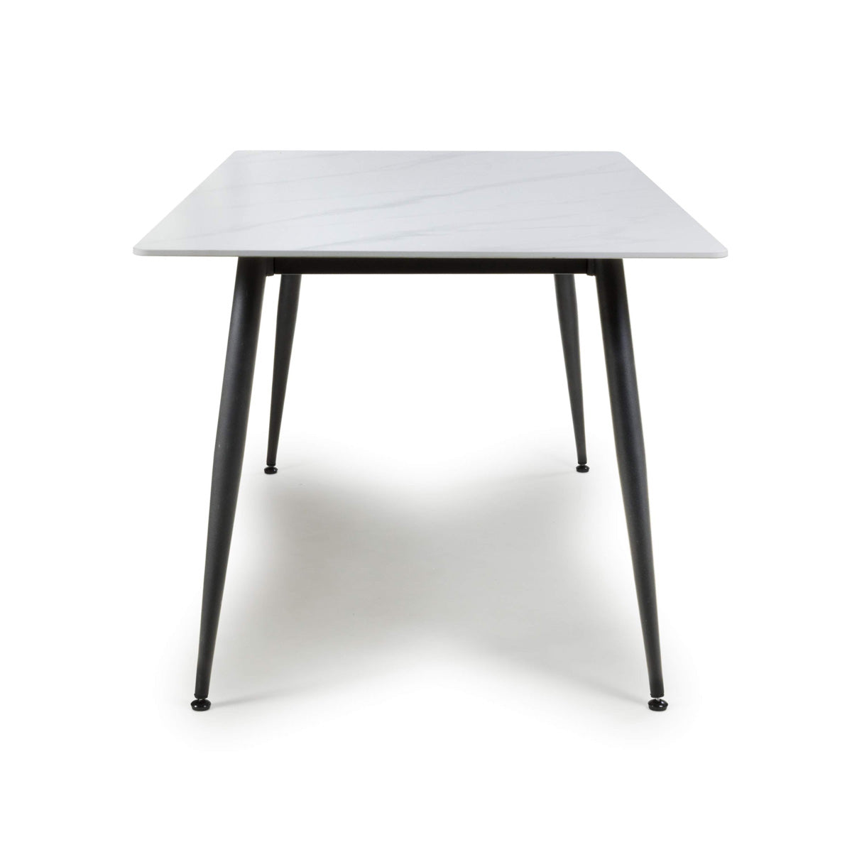Ceramic Dining Table for 4 People 160cm Wide Rectangular - Monaco