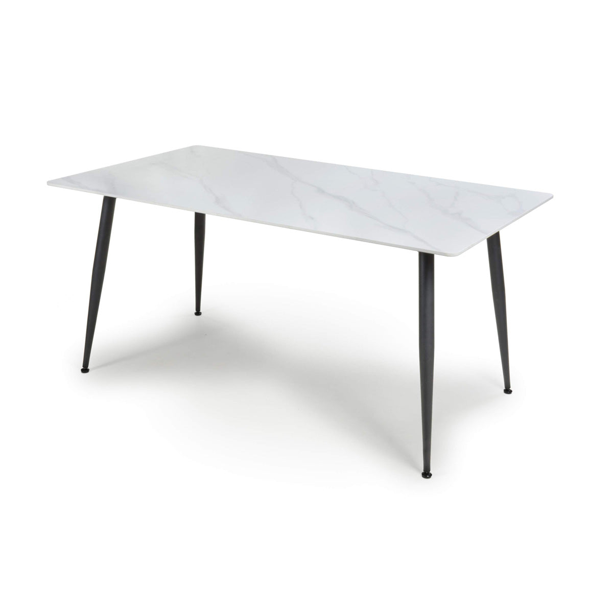 Ceramic Dining Table for 4 People 160cm Wide Rectangular - Monaco