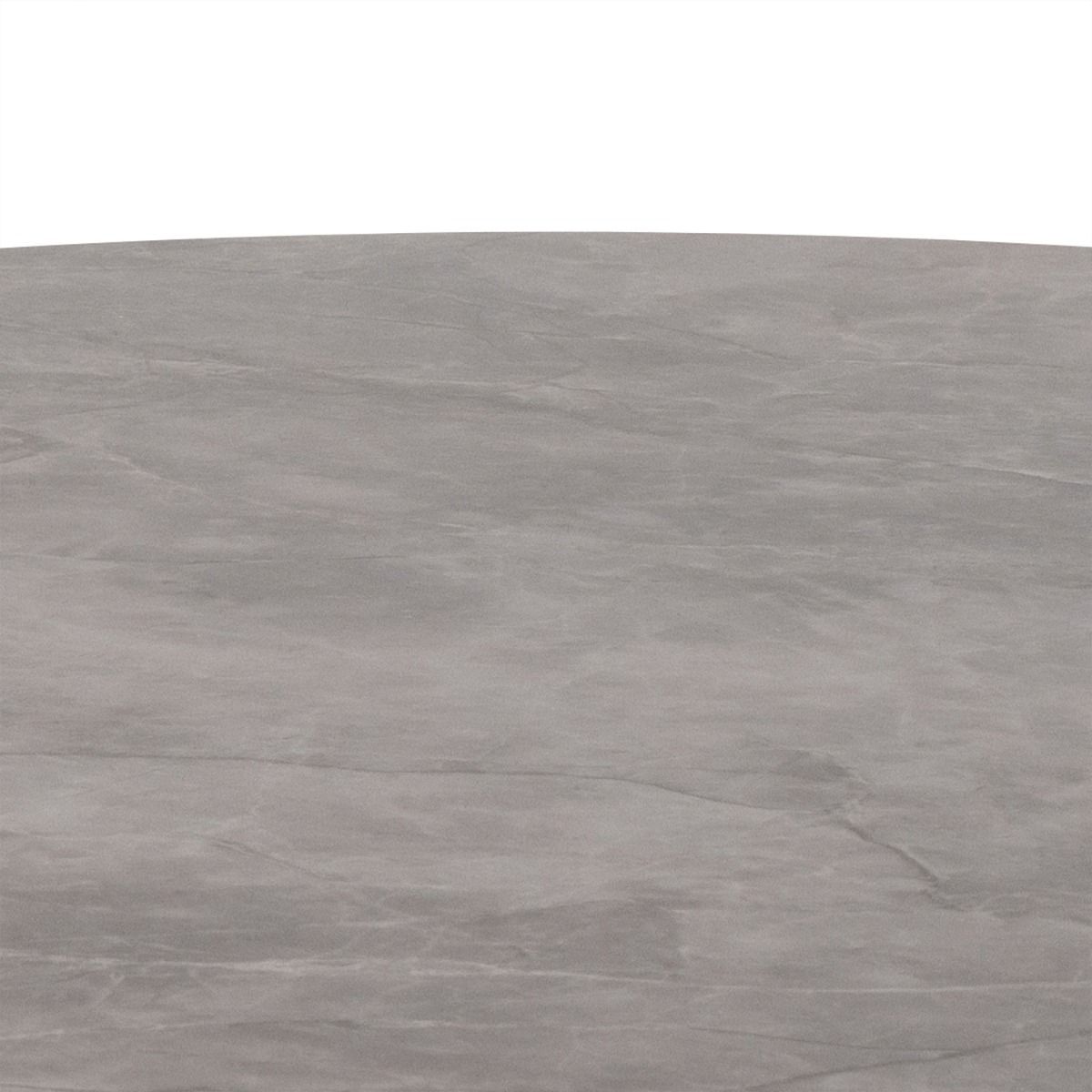 Ceramic Dining Table for 4 People Round - Malta