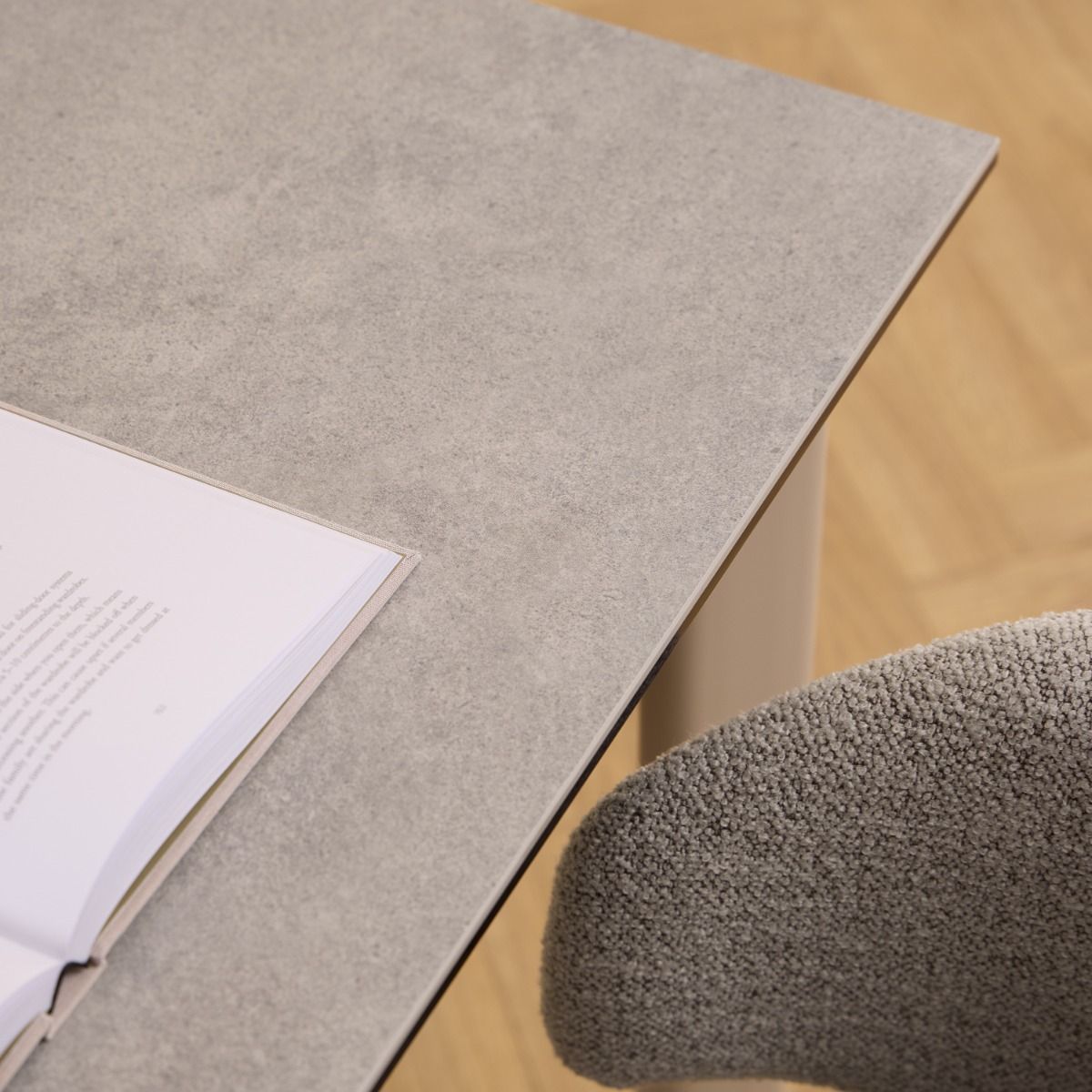 Ceramic Dining Table for 4 to 6 People Rectangular - Palermo