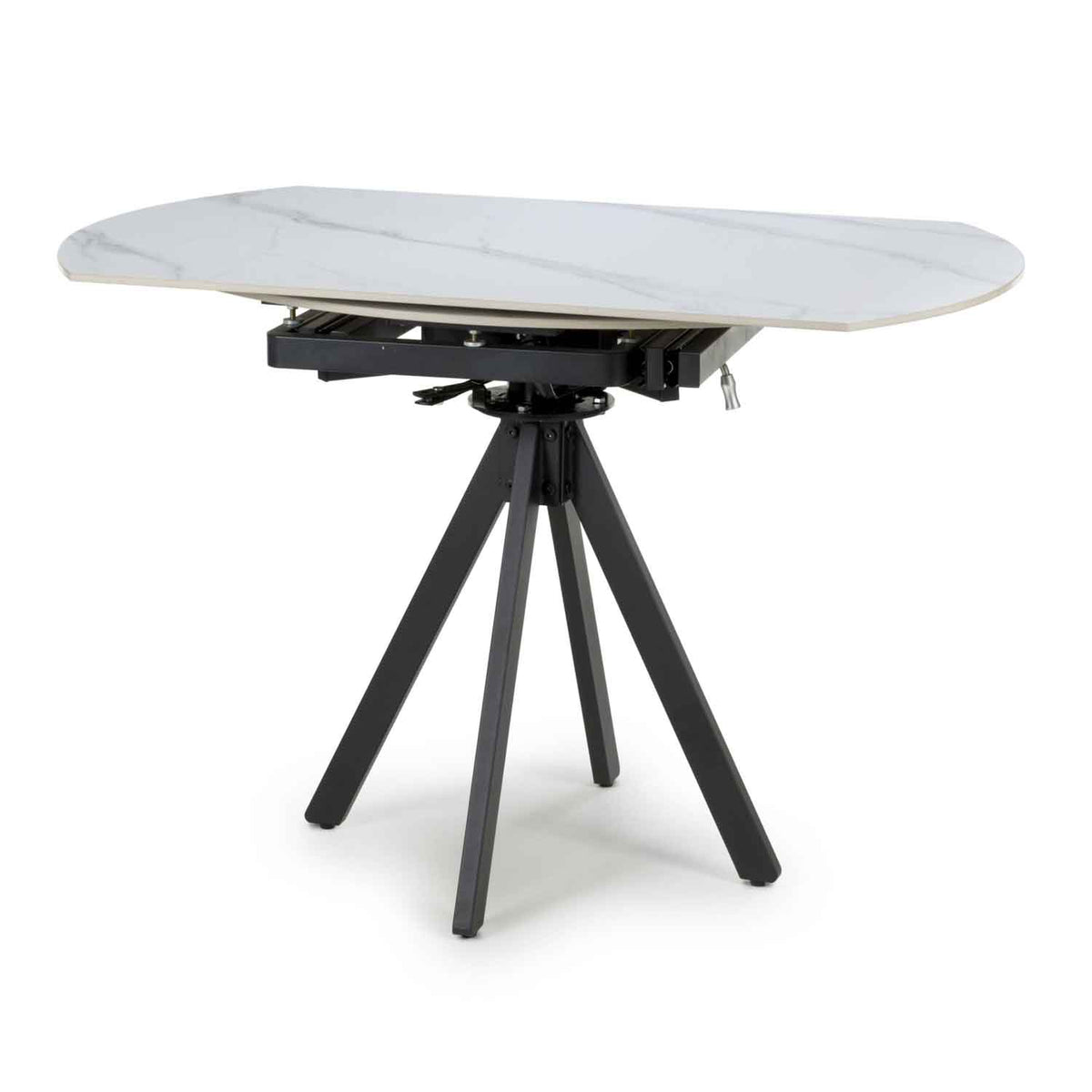 Ceramic Extending Dining Table 120cm Wide for 4 to 6 People - Rotana