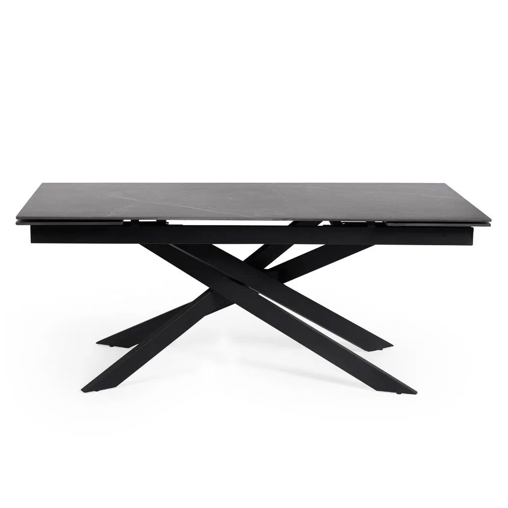 Ceramic Extending Dining Table for 4 to 6 People - Osaka