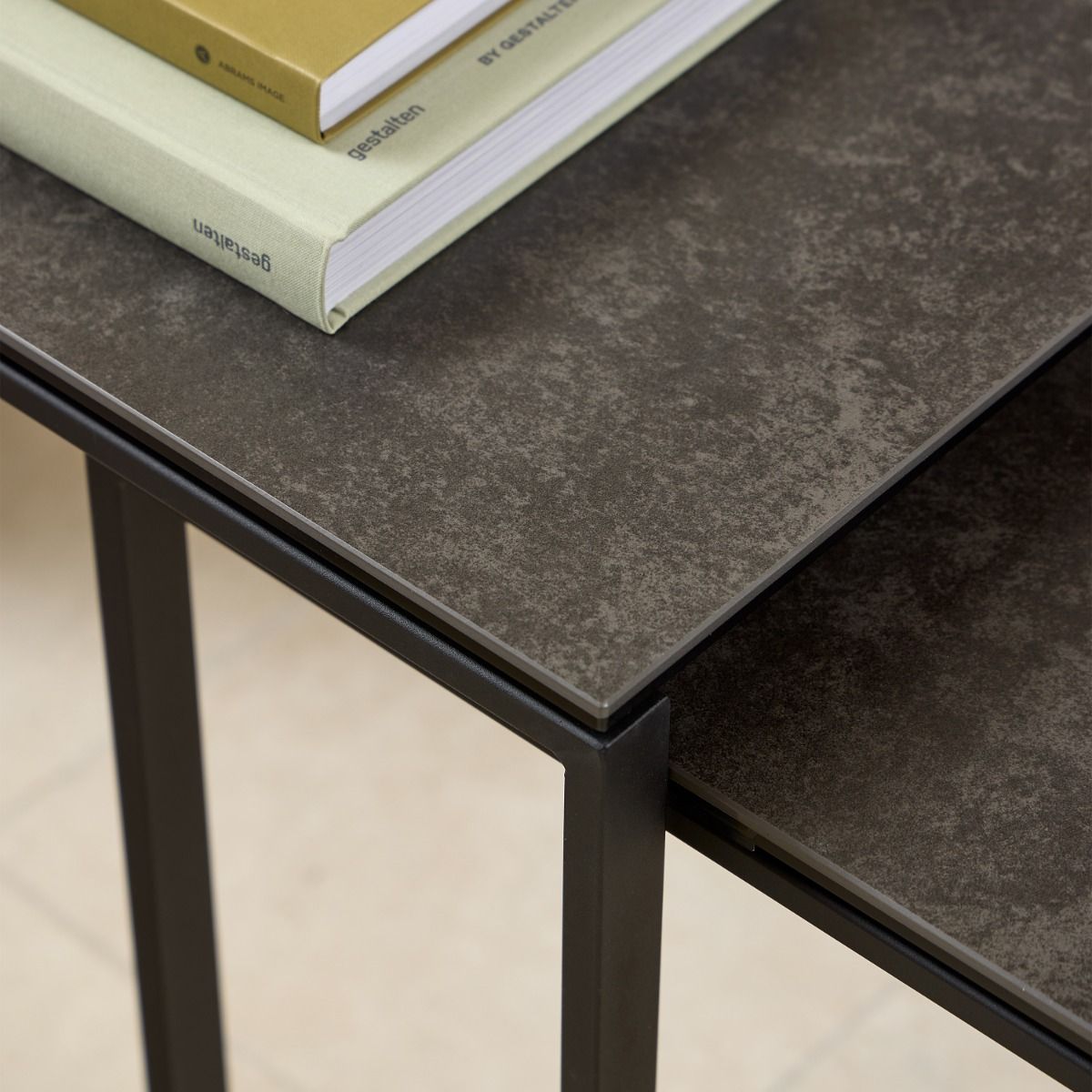 Ceramic Nest Of 2 Tables - Katrine