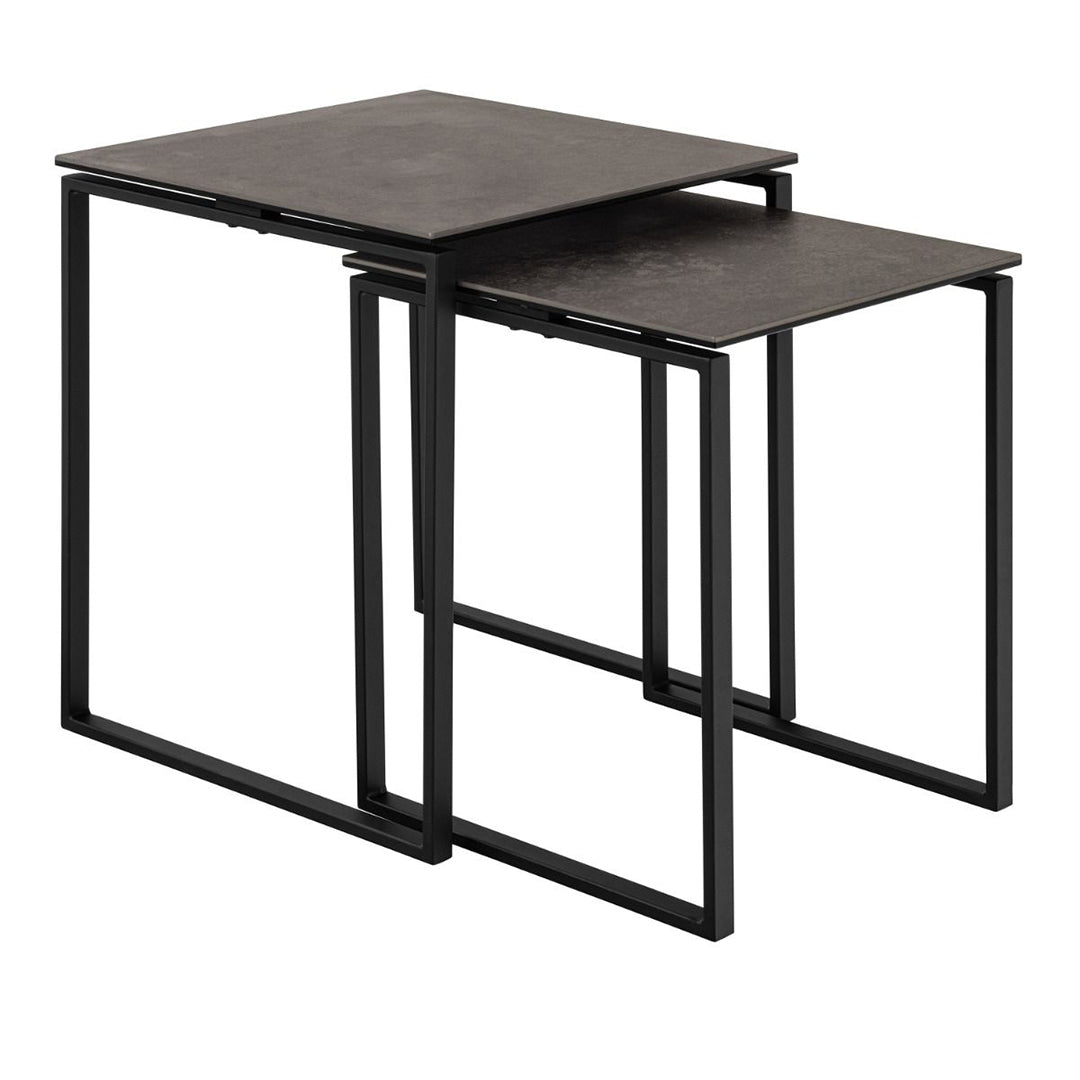Ceramic Nest Of 2 Tables - Katrine