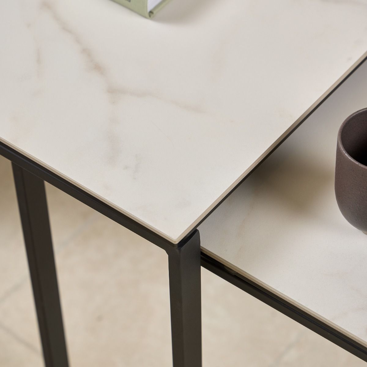 Ceramic Nest Of 2 Tables - Katrine