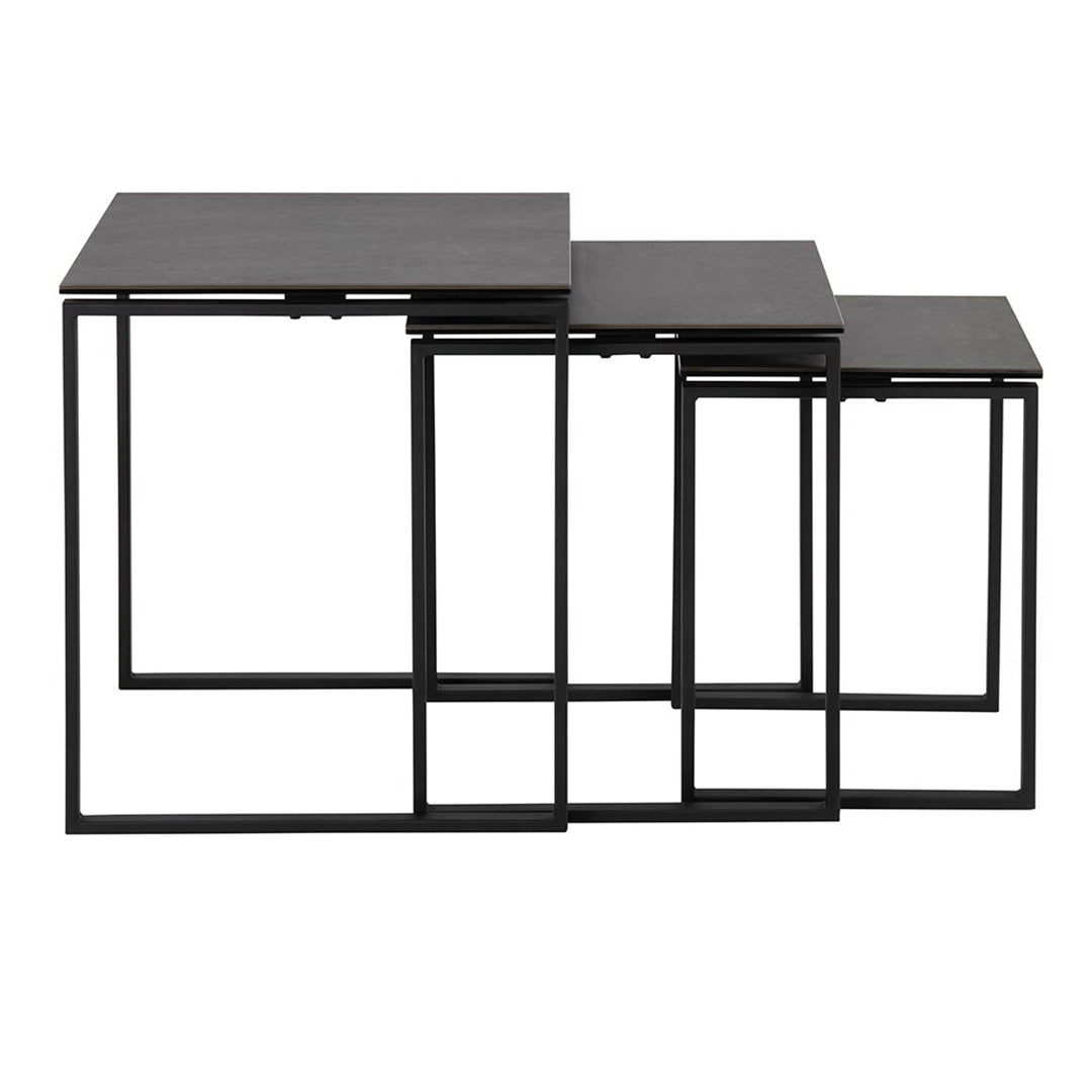Ceramic Nest Of 3 Tables - Katrine
