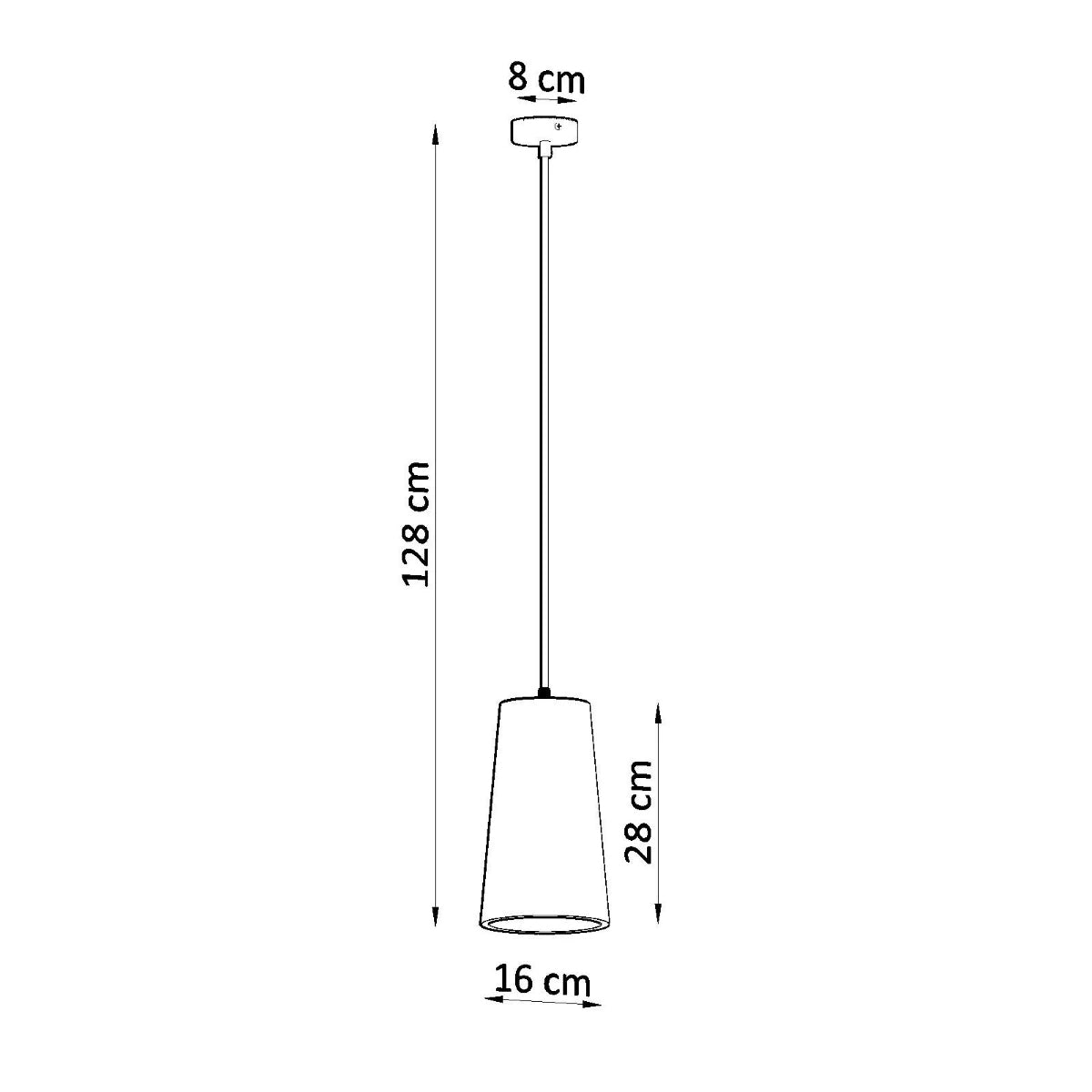 Ceramic Pendant Light With Gulcan Lamp - Cafe Au Lait