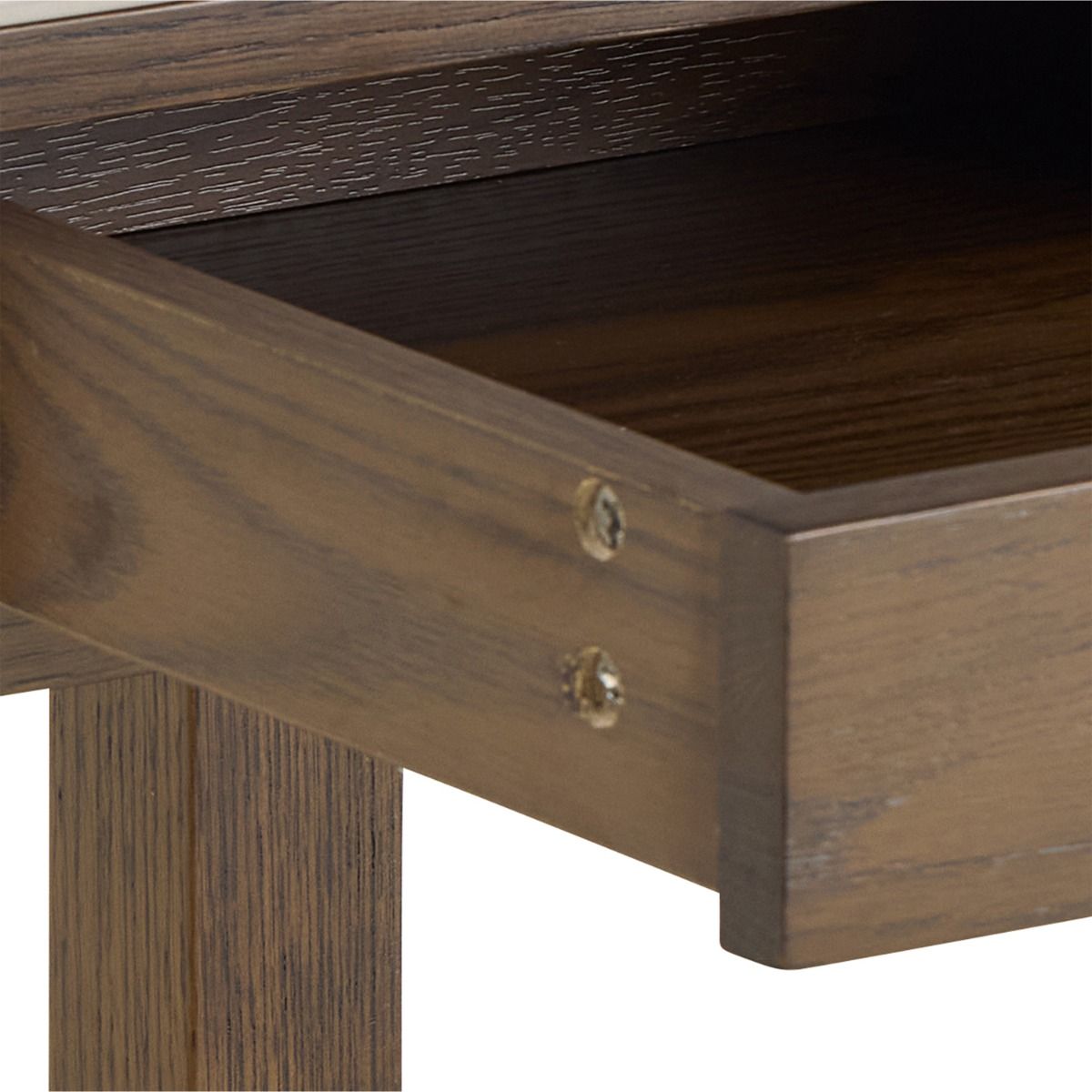 Ceramic Side Table Square With 1 Drawer - Southampton