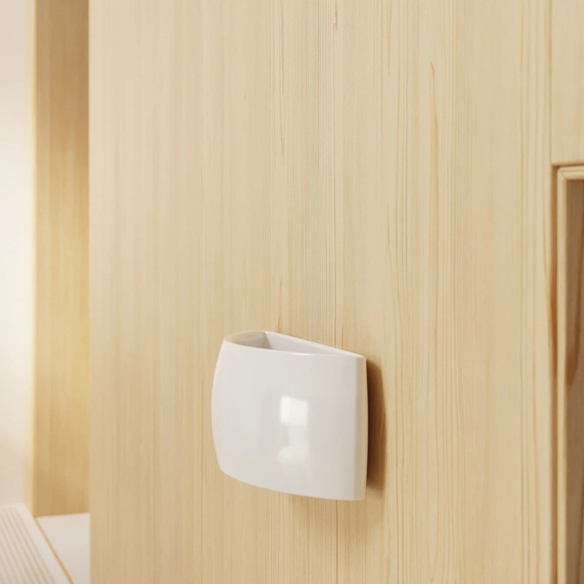 Ceramic Wall Light With Pontius Lamp - Cafe Au Lait