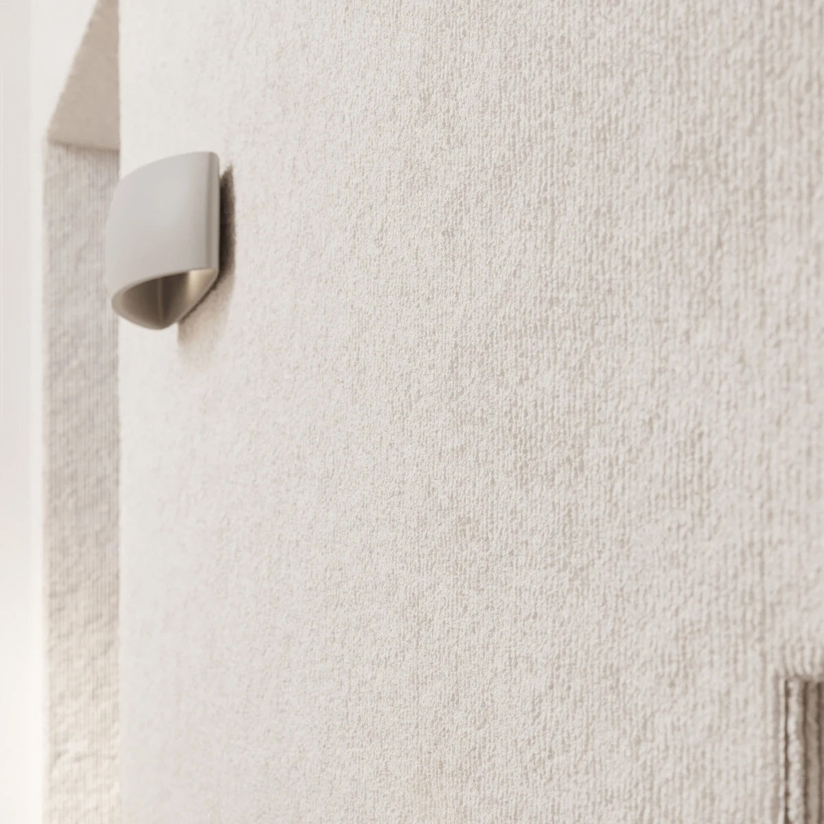 Ceramic Wall Light With Pontius Lamp - Cafe Au Lait