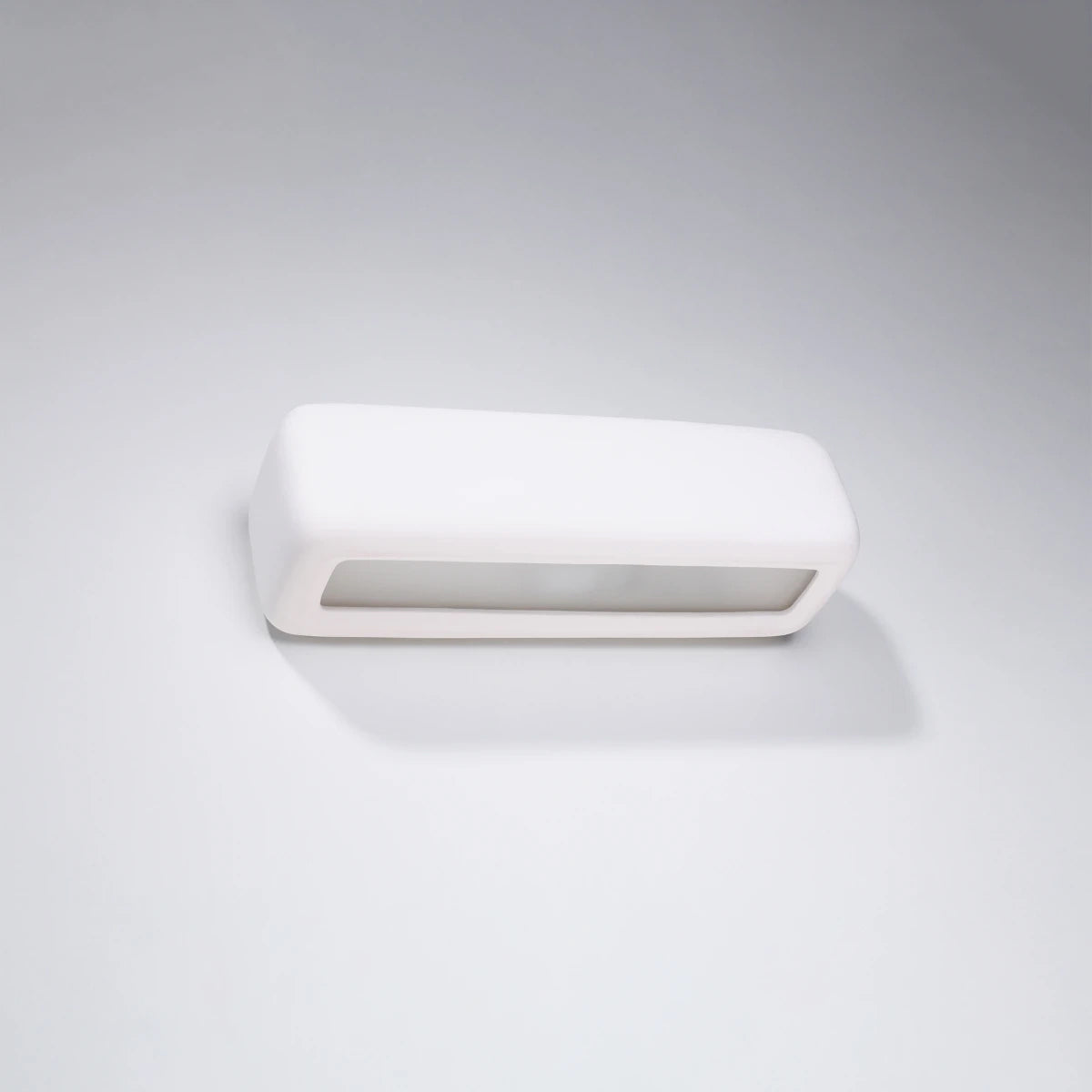 Ceramic Wall Light With Subani Glass Lamp - Cafe Au Lait