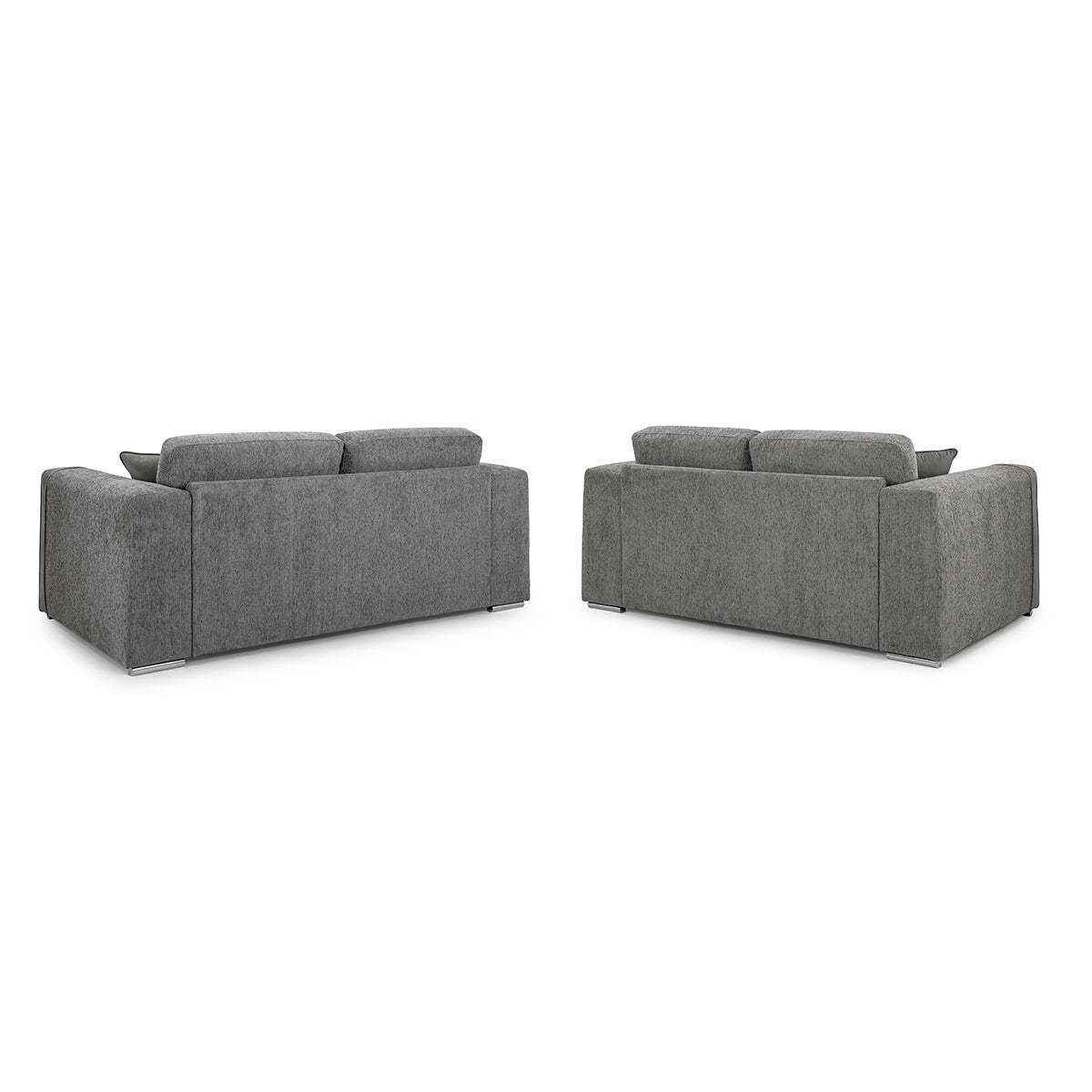 Chenille Fabric 3 + 2 Seater Sofa Set - Naples