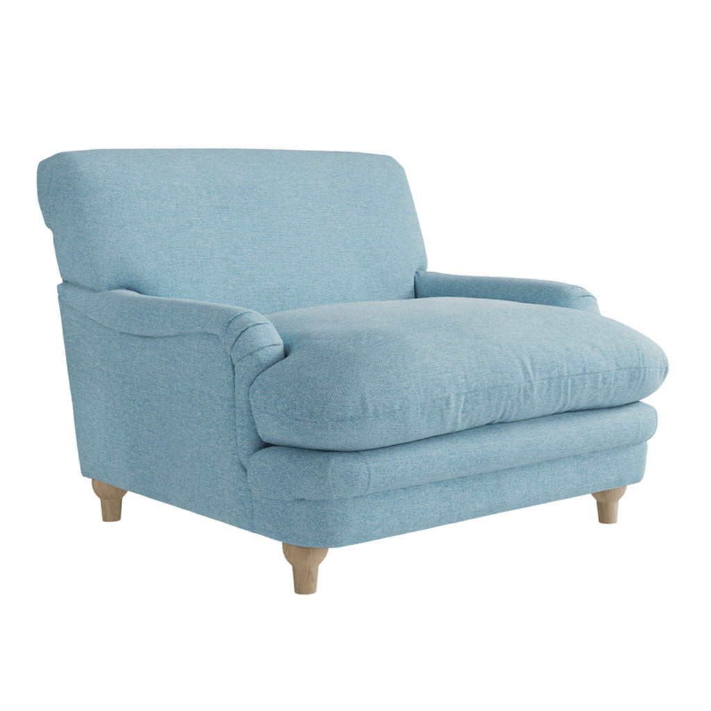 Chenille Fabric Accent Chair - Plumpton