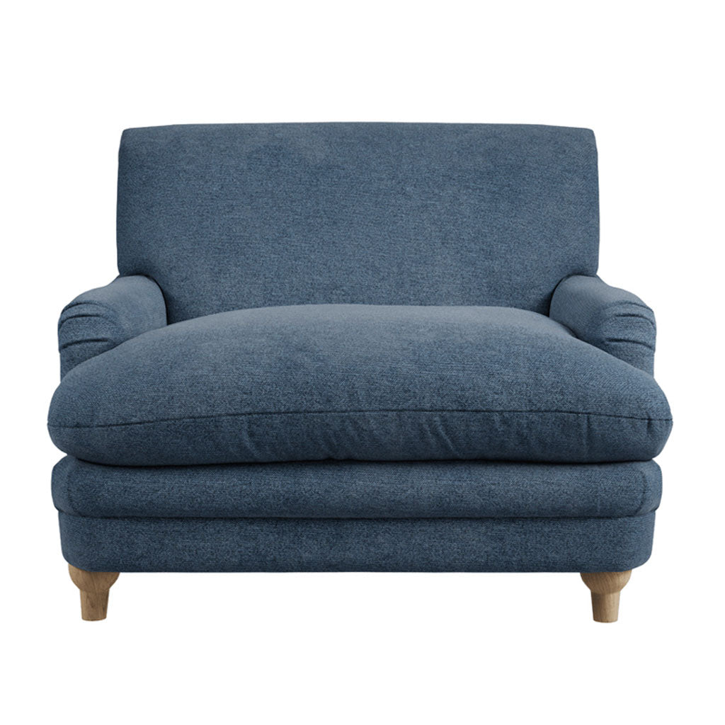 Chenille Fabric Accent Chair - Plumpton