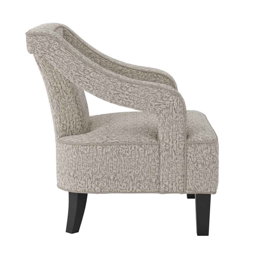 Chenille Fabric Accent Chair - Sofia