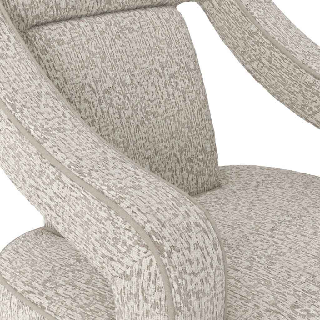Chenille Fabric Accent Chair - Sofia