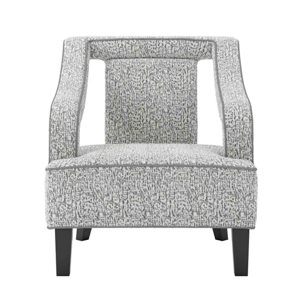 Chenille Fabric Accent Chair - Sofia