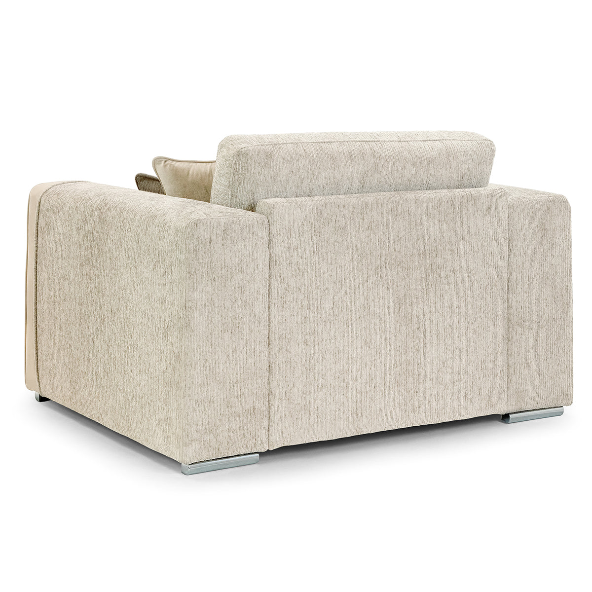 Chenille Fabric Armchair - Naples