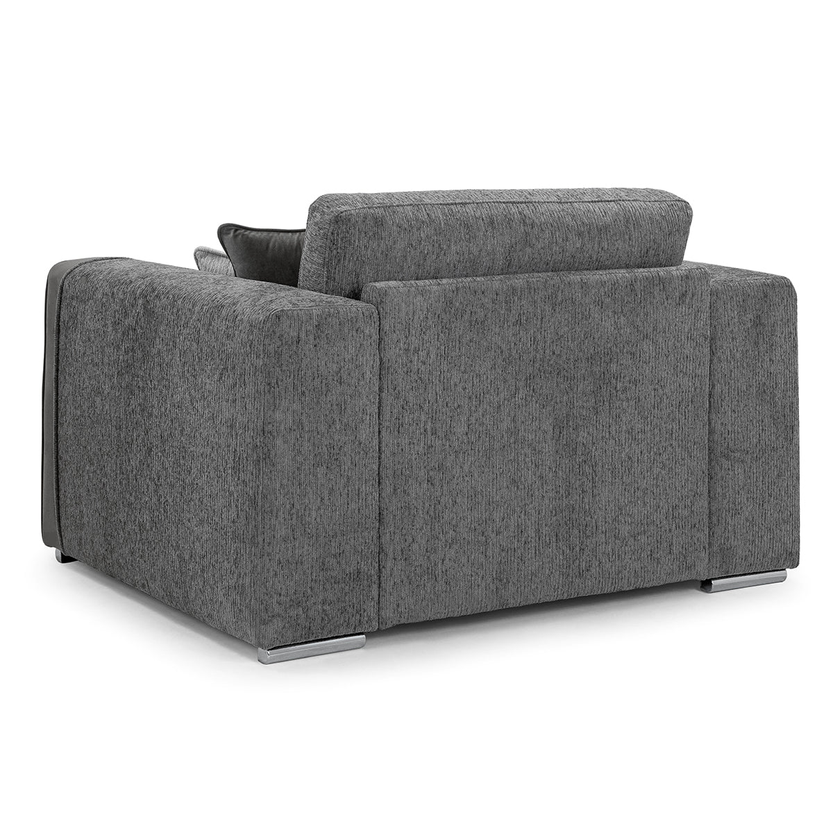Chenille Fabric Armchair - Naples