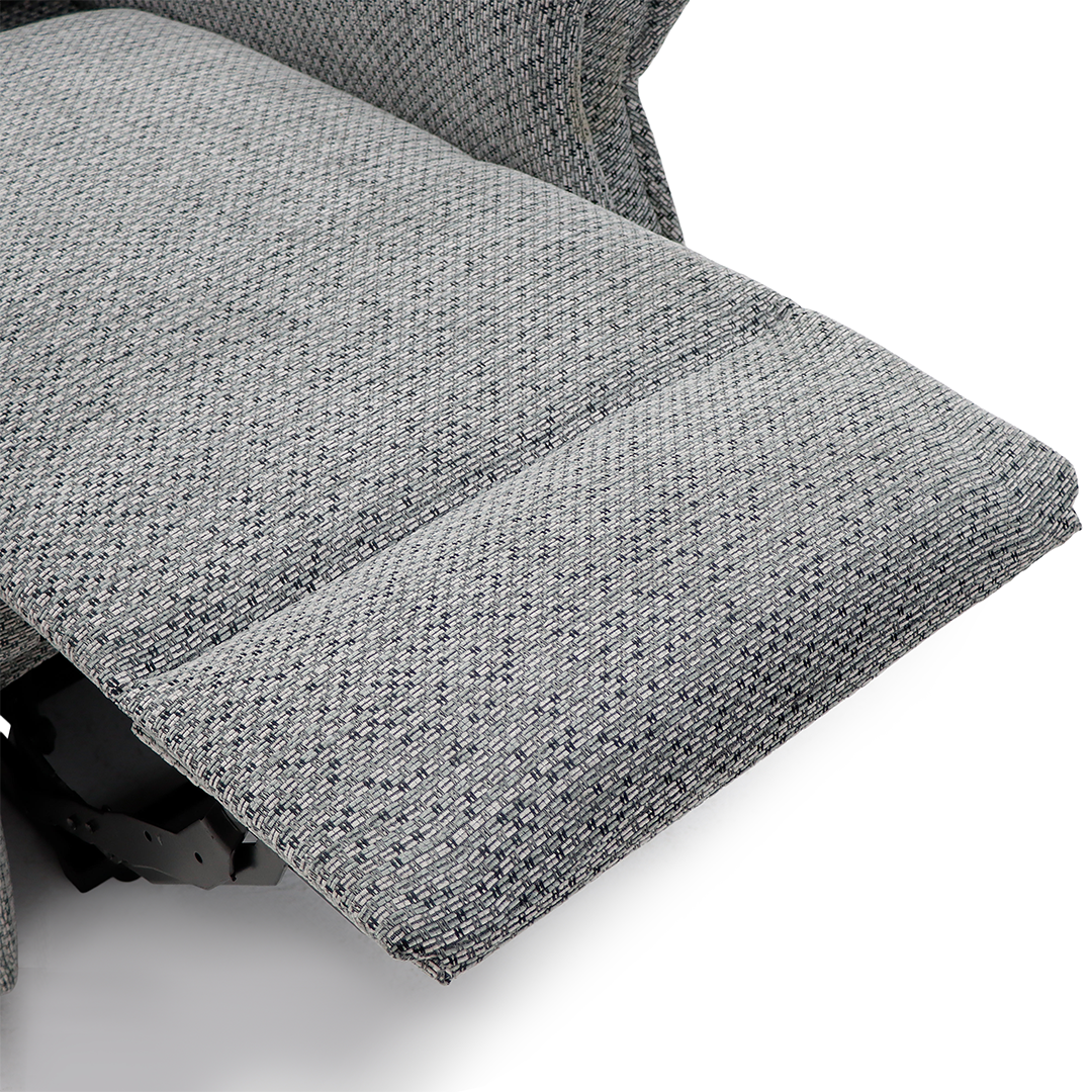 Chenille Fabric Rise and Recliner Armchair - Sienna