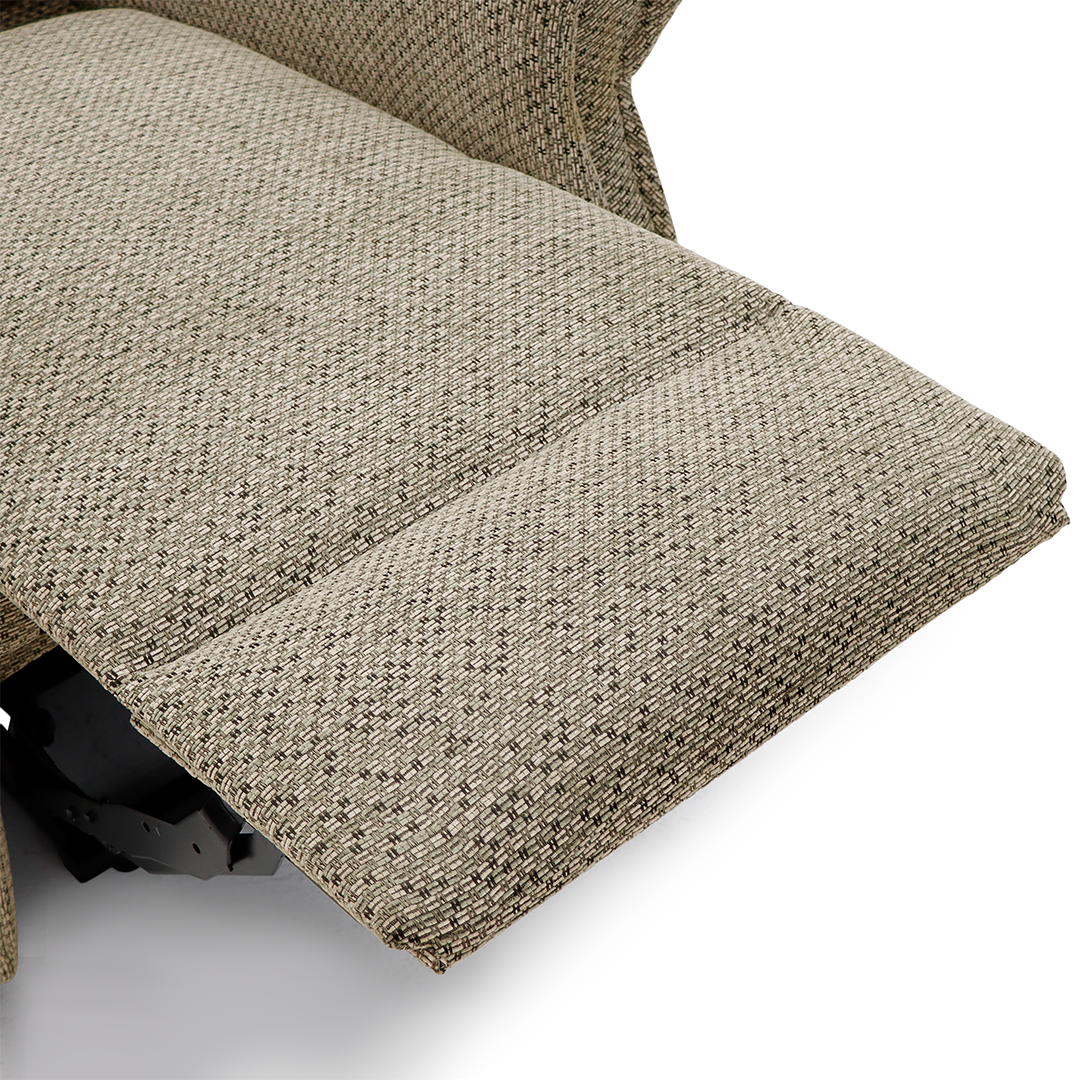 Chenille Fabric Rise and Recliner Armchair - Sienna