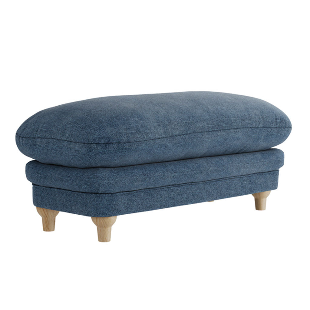 Chenille Footstool - Plumpton