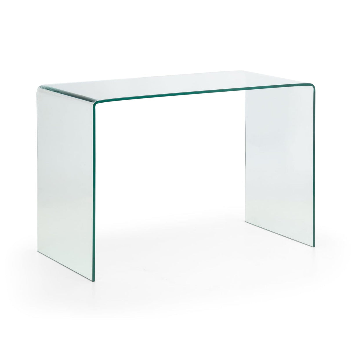Clear Glass Desk for Home And Office - Amalfi