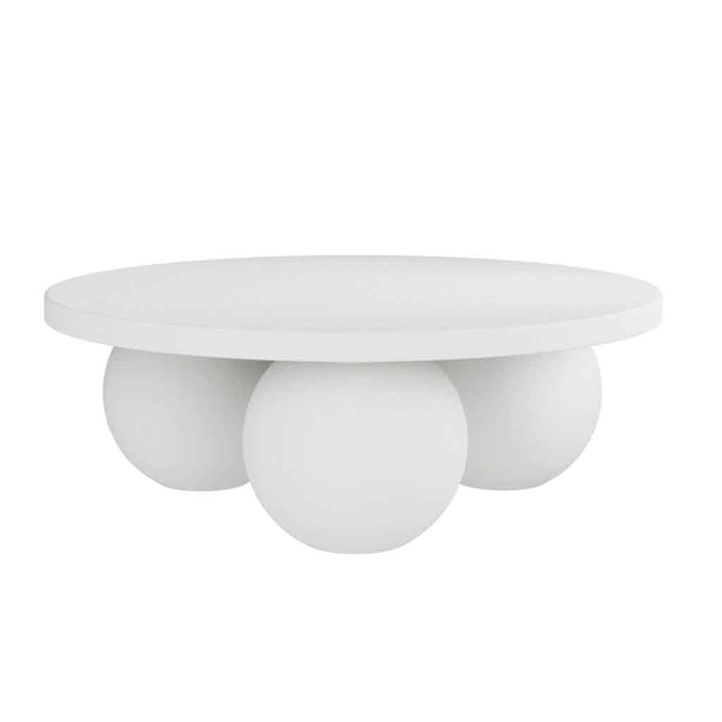 Concrete Coffee Table Round - Kenji