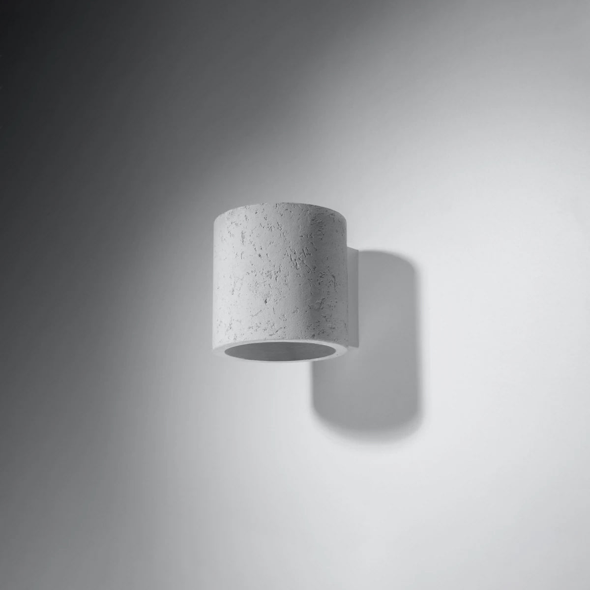 Concrete Wall Light With Orbis Lamp - Persian Indigo