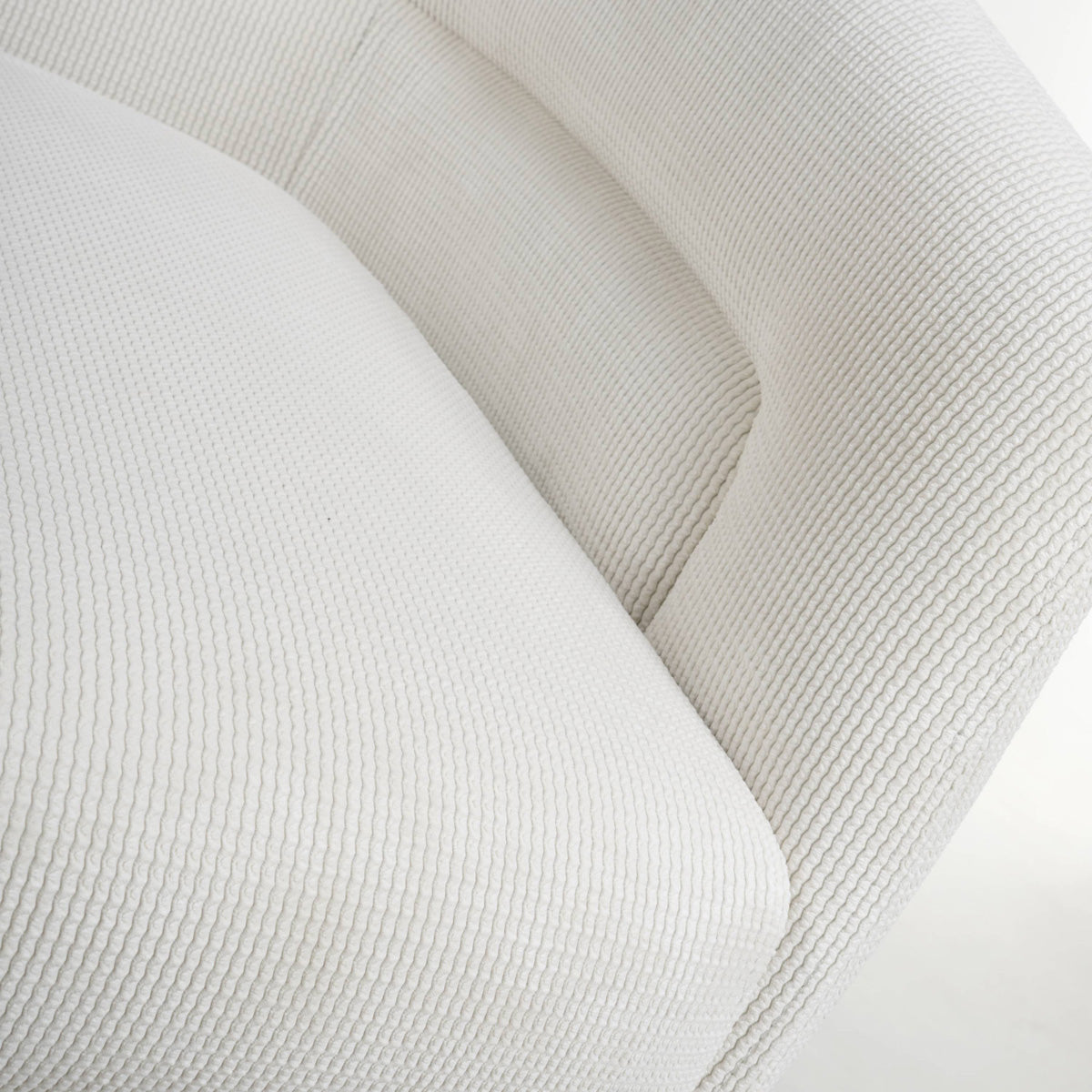 Corduroy Fabric Dining Chairs in Set Of 2 With Swivel Function - Artemis