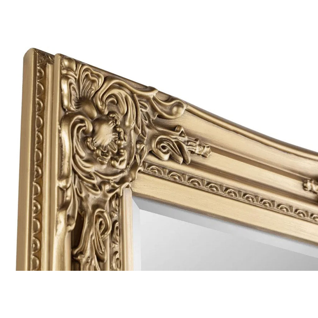 Dressing Mirror 130cm High With Wooden Frame - Palais