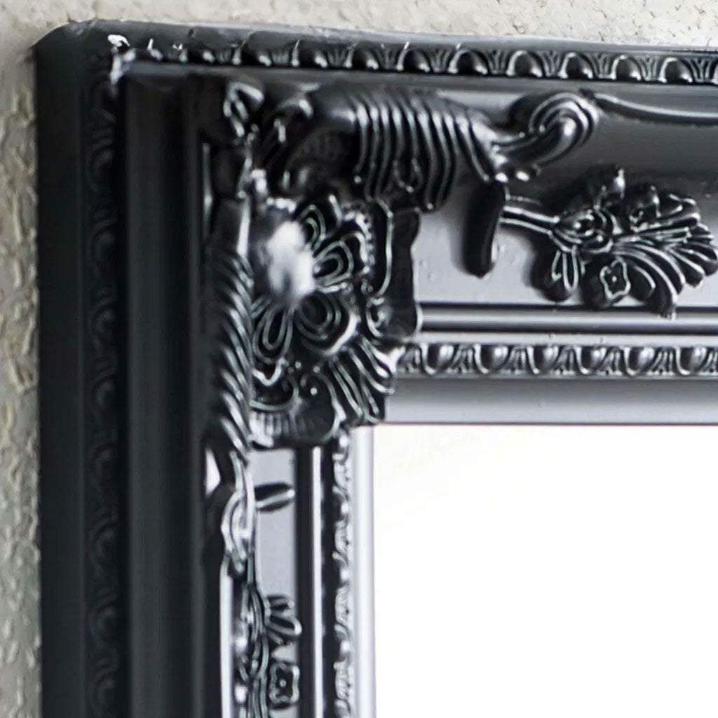 Dressing Mirror 130cm High With Wooden Frame - Palais