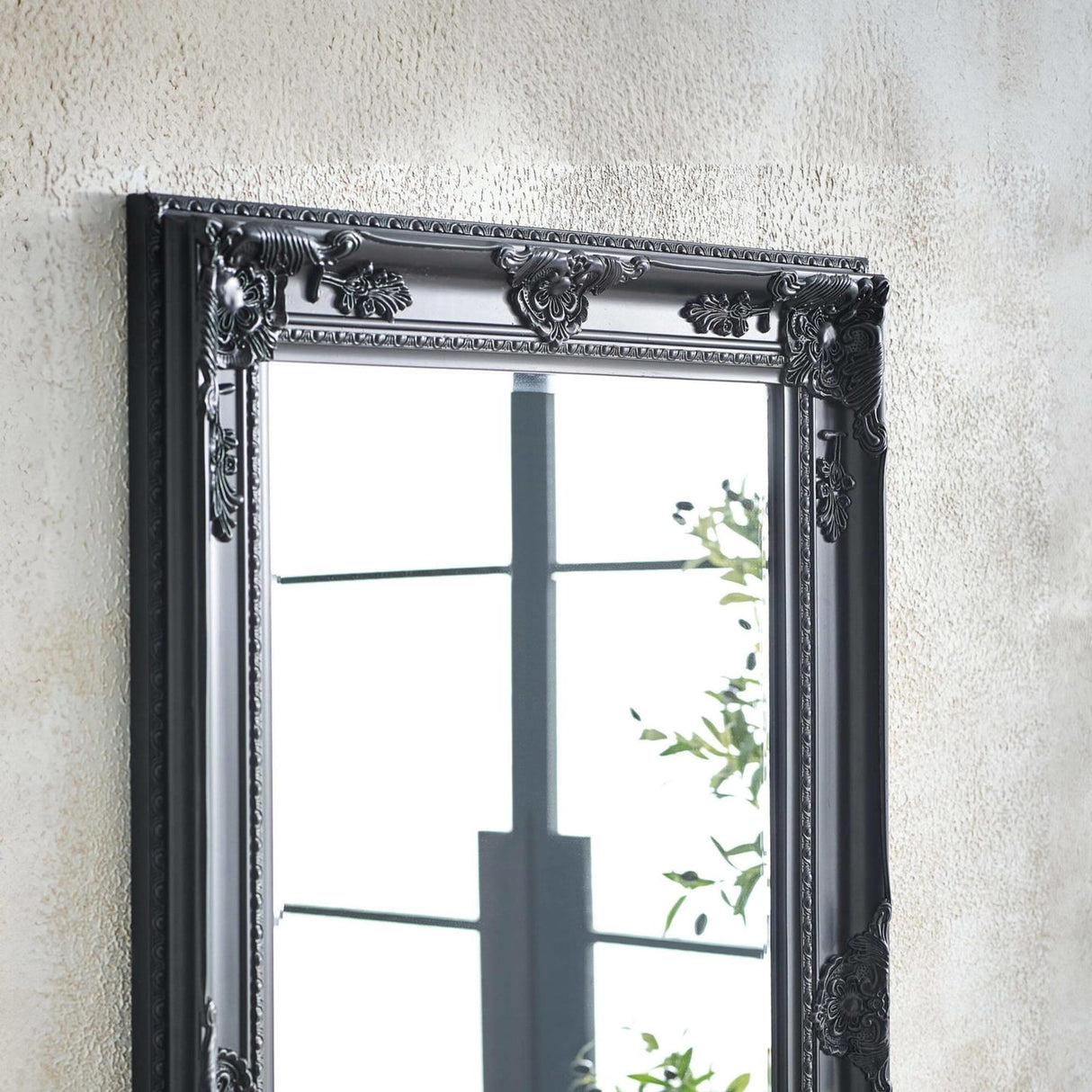 Dressing Mirror 130cm High With Wooden Frame - Palais