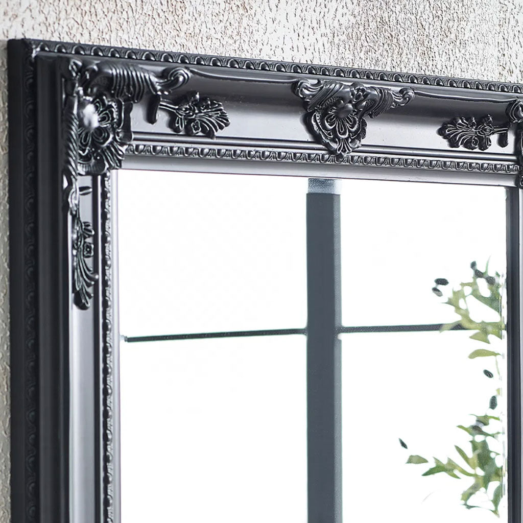 Dressing Mirror 170cm High With Wooden Frame - Palais