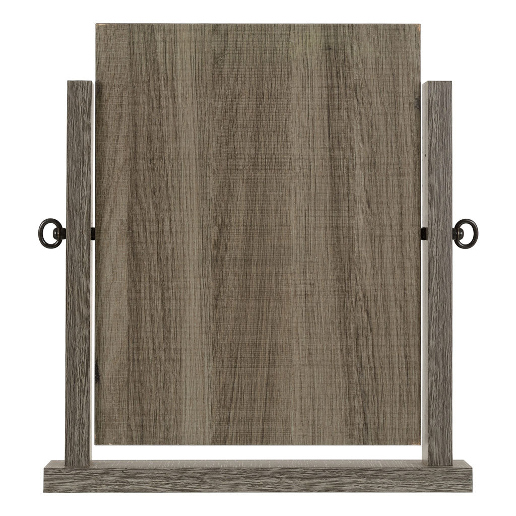 Dressing Table Mirror With Wooden Frame - Lisbon