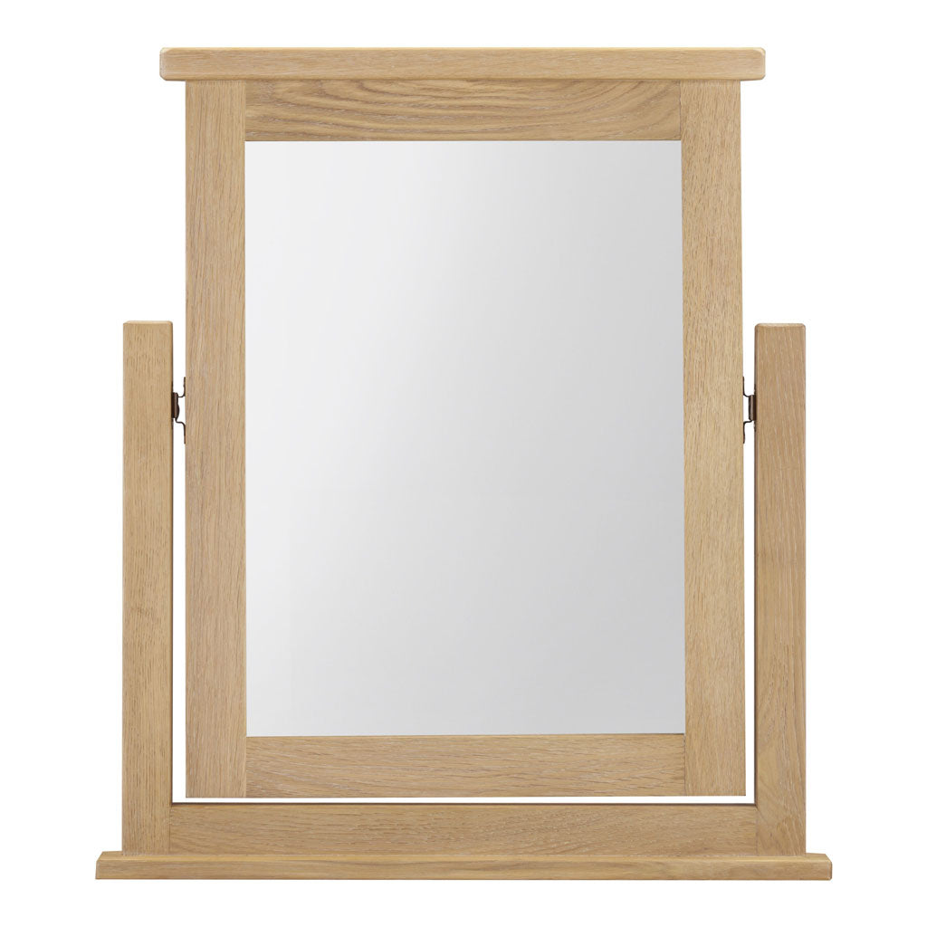 Dressing Table Mirror With Wooden Frame - Windsor