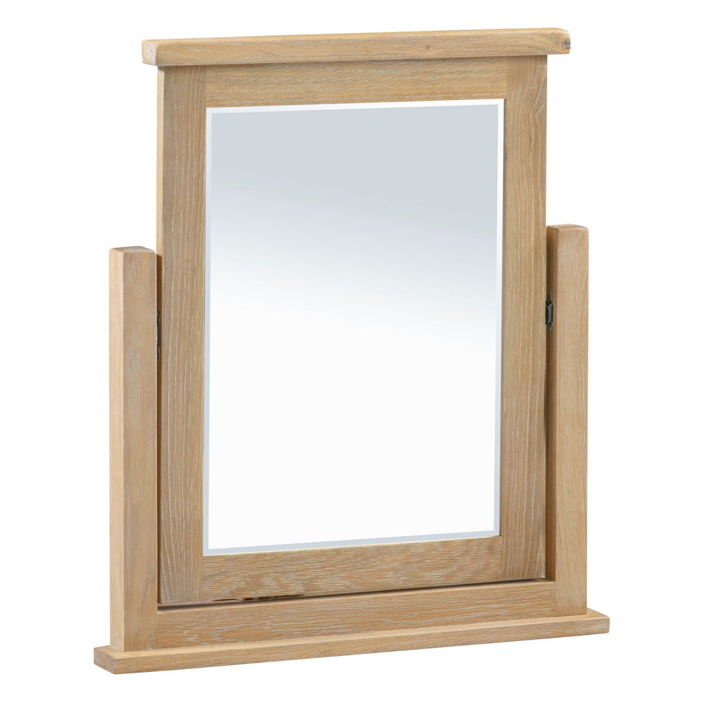 Dressing Table Mirror With Wooden Frame - Windsor