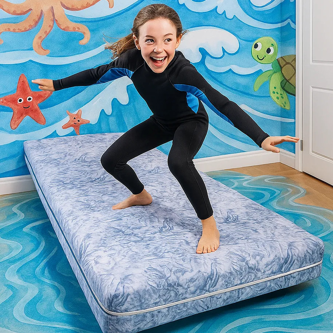Essential Eco Comfort Foam Waterproof Sprung Single Mattress - Edinburgh