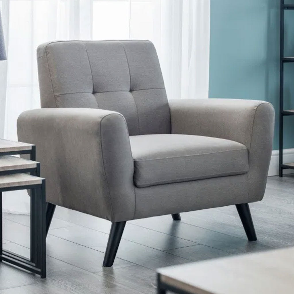 Fabric 1 Seater Sofa - Monza