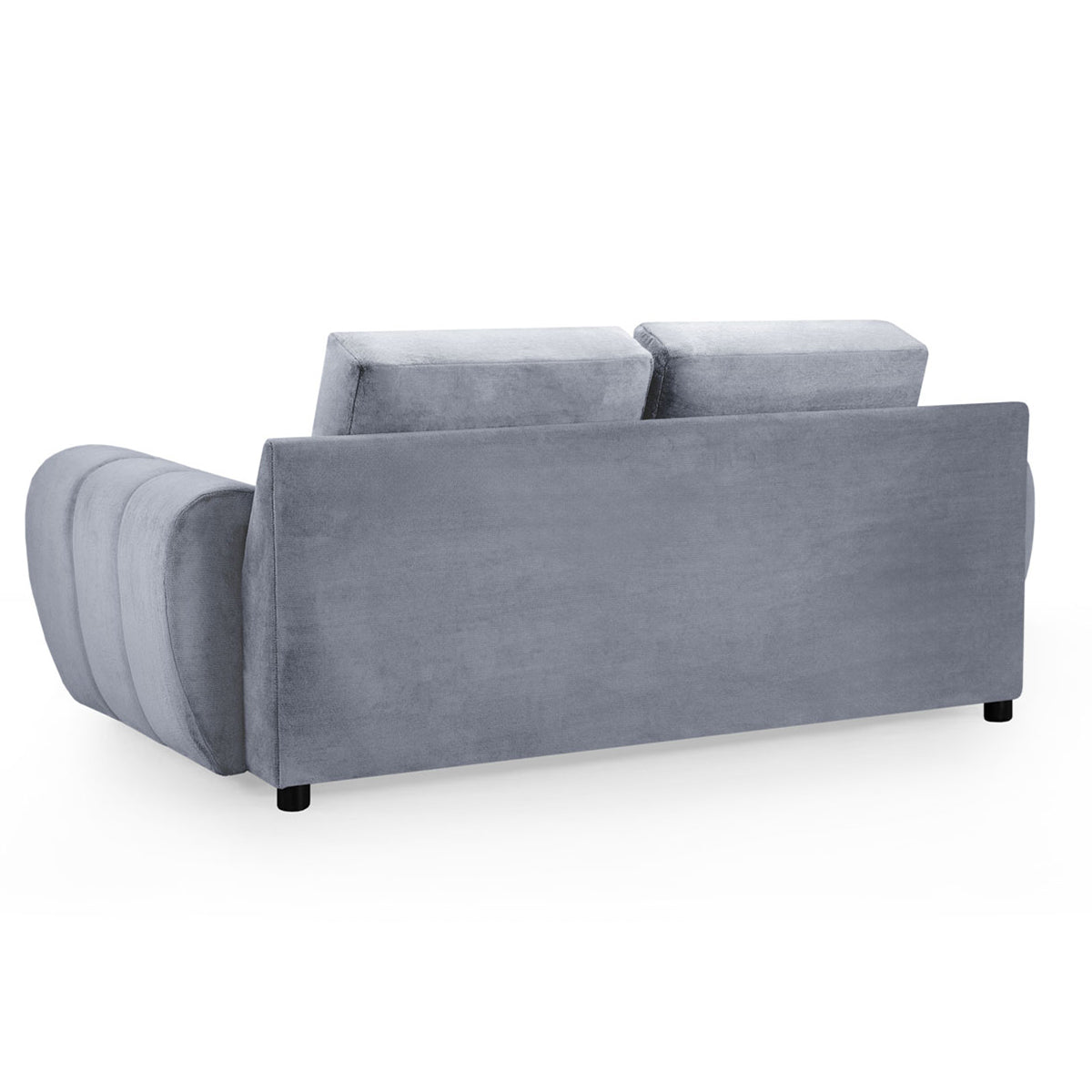 Velvet 2 Seater Sofa - Azzuro