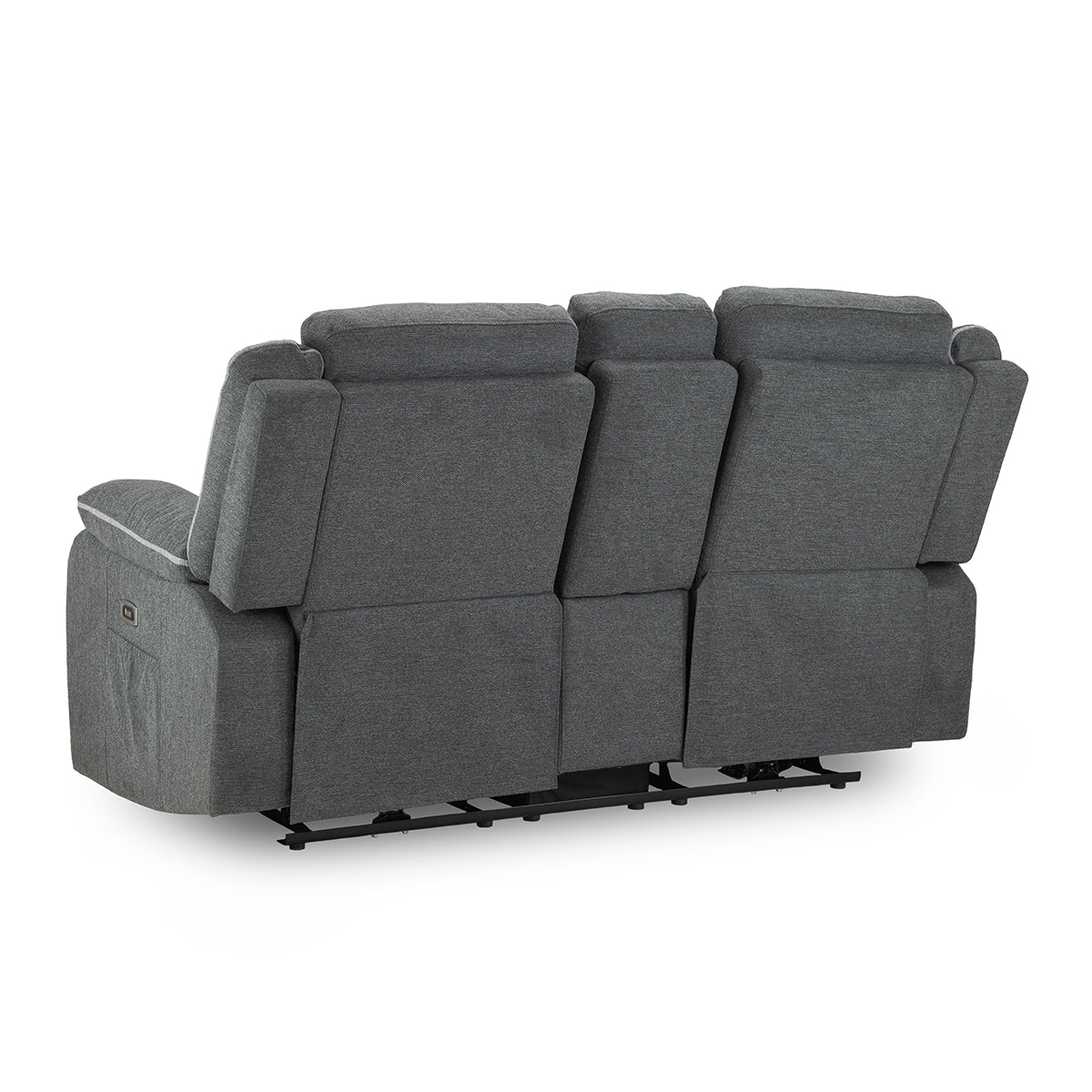 Fabric 2 Seater Sofa Electric Recliner - Harald