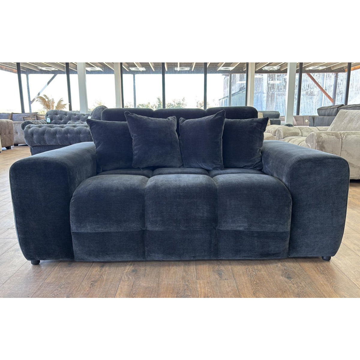Fabric 2 Seater Sofa - Jacob