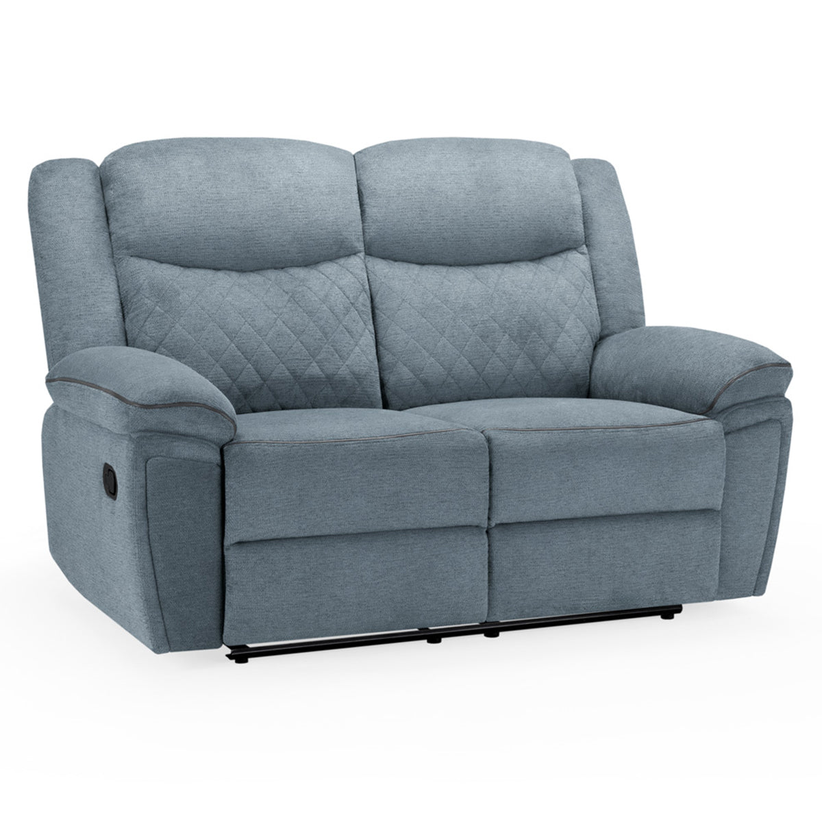 Fabric 2 Seater Sofa Recliner - Myra